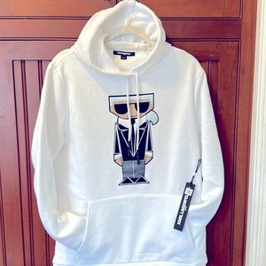 Karl Lagerfeld hoodie size medium men’s hoody never worn with tags